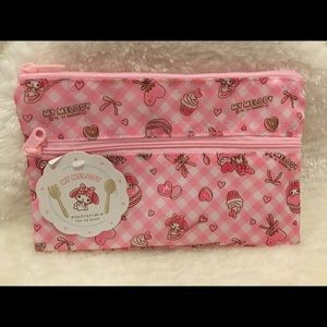 Sanrio My Melody Two Zip Pouch